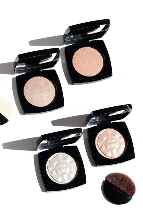 chanel le signe du lion makeup|Chanel Highlighters Poudre Lumiere and Le Signe du Lion.